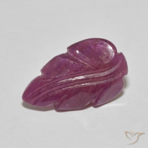 4.07ct 天然 中紫色 红宝石, 花式切割, 不透明