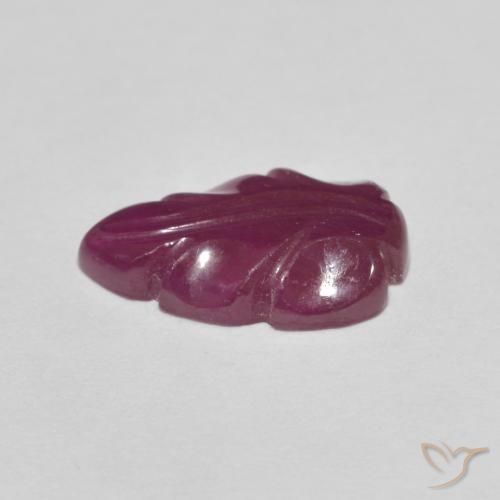 2.52克拉天然红宝石，花式切割，不透明