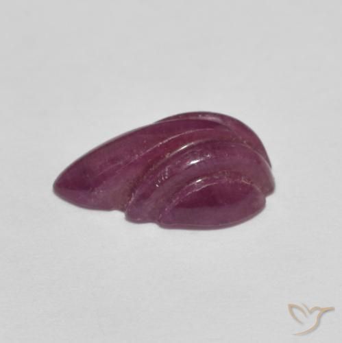 2.52克拉天然红宝石，花式切割，不透明