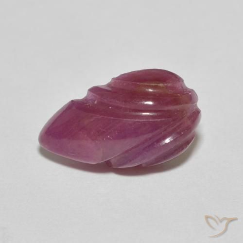 3.48克拉天然红宝石，花式切割，不透明