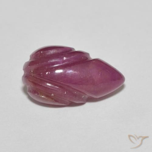 3.48克拉天然红宝石，花式切割，不透明