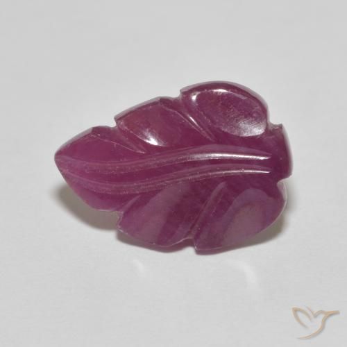 4.95ct 天然 红紫色 红宝石, 花式切割, 不透明
