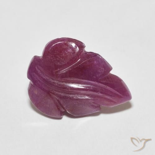 3.75克拉天然红宝石，花式切割，不透明