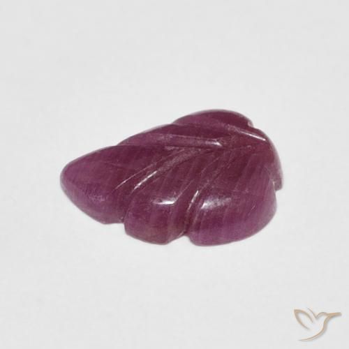 1.23克拉天然红宝石，花式切割，不透明