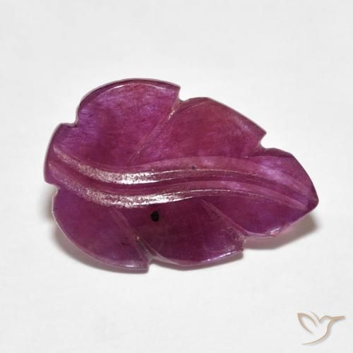 2.93克拉天然红宝石，花式切割，不透明