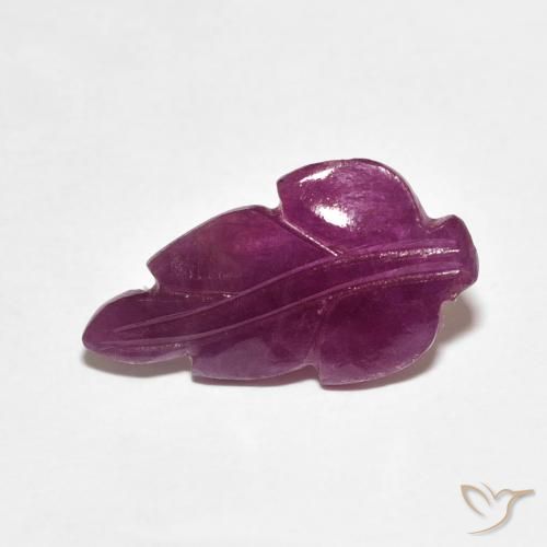 2.74ct 天然 Medium Dark-Purple 红宝石, 花式切割, 不透明