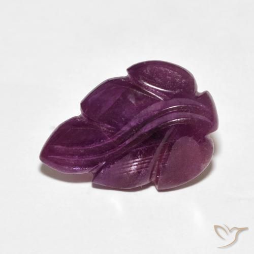 6.46ct 天然 红紫色 红宝石, 花式切割, 不透明
