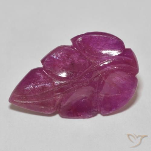4.63ct 天然 红紫色 红宝石, 花式切割, 不透明