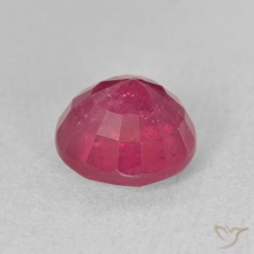 2.85克拉天然红宝石，圆形的，VS-SI