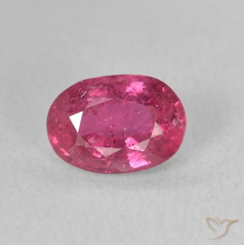 1.72ct 天然 艳粉色 红宝石, 椭圆形, VS-SI