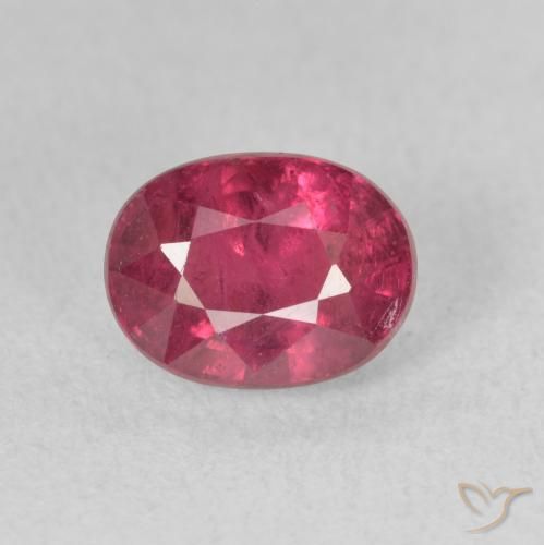 2.28ct 天然 红粉色 红宝石, 椭圆形, VS-SI