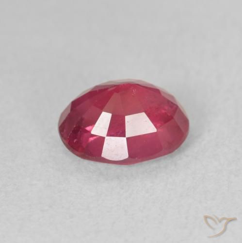 1.82克拉天然红宝石，椭圆形，VS-SI