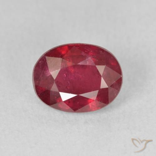 2.13ct 天然 深红粉色 红宝石, 椭圆形, VS-SI
