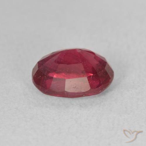 1.96克拉天然红宝石，椭圆形，VS-SI