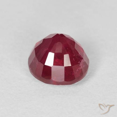 1.99克拉天然红宝石，圆形的，VS-SI