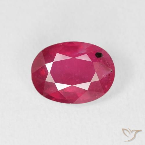 1.49ct 天然 粉红色 红宝石, 椭圆形, VS-SI