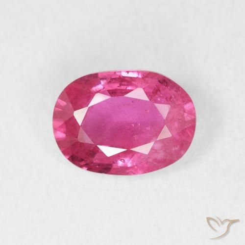 1.47ct 天然 艳粉色 红宝石, 椭圆形, VS-SI