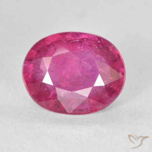 3.05ct 天然 粉红色 红宝石, 椭圆形, VS-SI