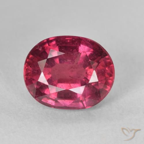 4.54ct 天然 中红 红宝石, 椭圆形, VS-SI