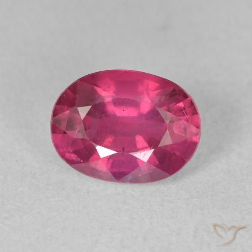 1.96ct 天然 红灯 红宝石, 椭圆形, VS-SI