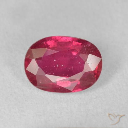 1.73ct 天然 粉红色 红宝石, 椭圆形, VS-SI