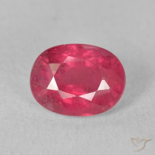 2.13ct 天然 粉红色 红宝石, 椭圆形, VS-SI