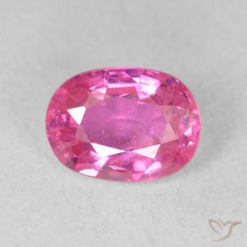 1.88ct 天然 Medium Dark-Pink 红宝石, 椭圆形, VS-SI