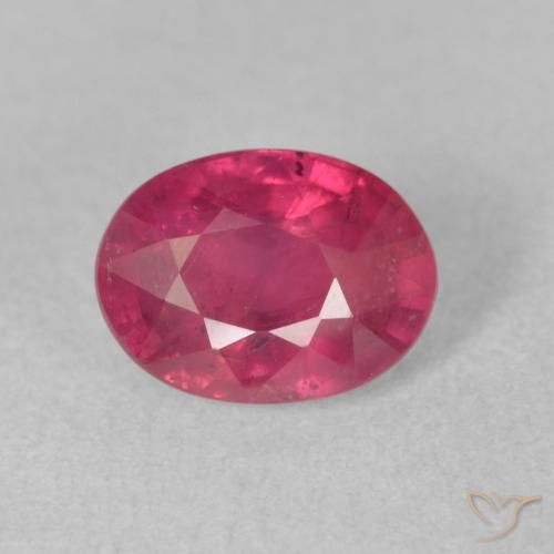 2.03ct 天然 红粉色 红宝石, 椭圆形, VS-SI