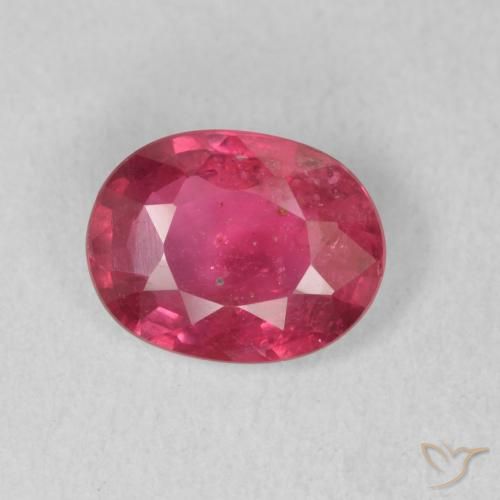 1.48ct 天然 粉红色 红宝石, 椭圆形, VS-SI