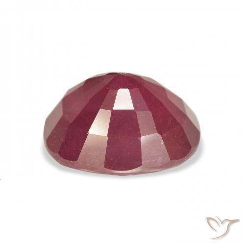 10.90克拉天然红宝石，椭圆形，VS