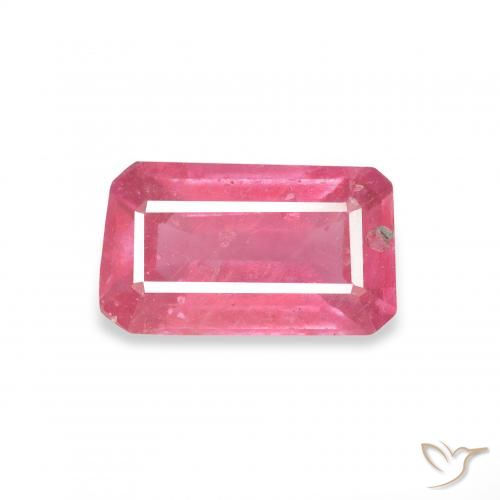 1.54ct 天然 中粉红色 红宝石, 祖母绿式切割, VS-SI