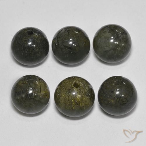 21.81克拉天然金红石石英，球形，半透明