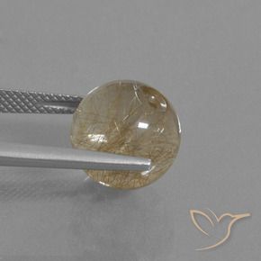 10.50克拉天然金红石石英，球形，透明