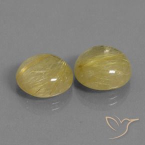 15.21克拉天然金红石石英，圆形的，透明