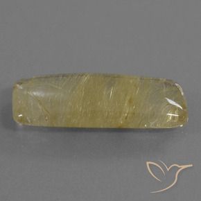 10.78克拉天然金红石石英，软垫，透明