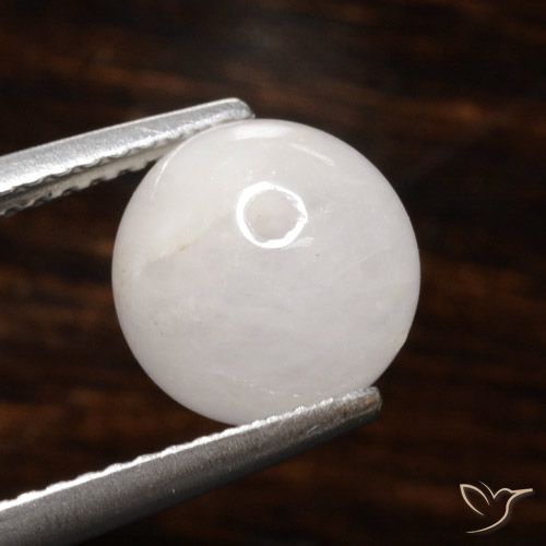 4.05ct 天然 灰白色 金红石石英, 球形, 半透明