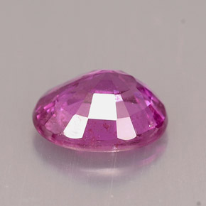 2.02克拉天然粉色蓝宝石，椭圆形切割，8.4×7.1毫米，VS-SI