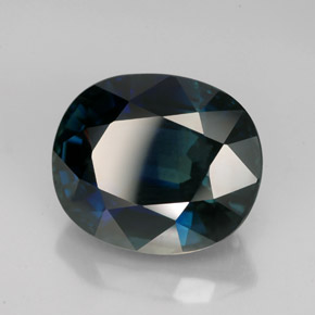 8.42克拉天然蓝宝石，椭圆形切割，12.6×10.7毫米，VVS