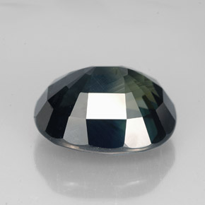 8.42克拉天然蓝宝石，椭圆形切割，12.6×10.7毫米，VVS