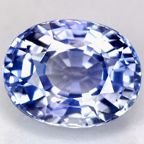 4.76克拉天然蓝宝石，椭圆形切割，10.5×8.2毫米，IF