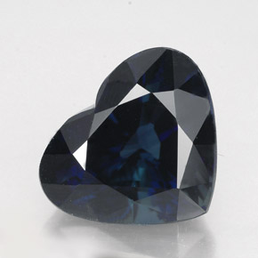 5.05克拉天然蓝宝石，心形，11.3×9.3毫米，VS