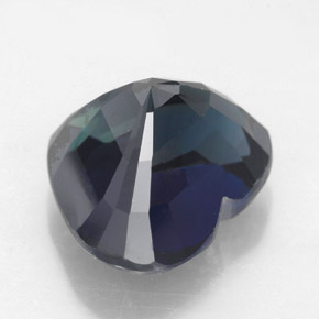 5.05克拉天然蓝宝石，心形，11.3×9.3毫米，VS