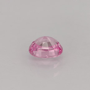 0.58克拉天然粉色蓝宝石，椭圆形切割，5.2×4.2毫米，VS