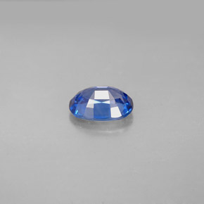 1.15克拉天然蓝宝石，椭圆形切割，7.3×5.2毫米，VS
