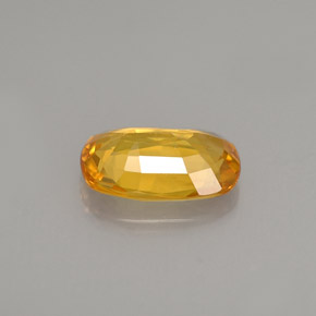 1.50克拉天然黄色蓝宝石，椭圆形切割，8.8×5.8毫米，VS