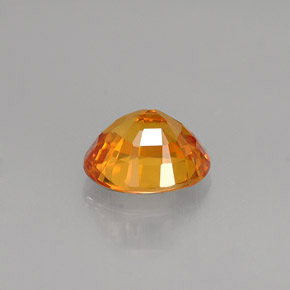 1.67克拉天然黄色蓝宝石，椭圆形切割，7.5×6.2毫米，VS-SI