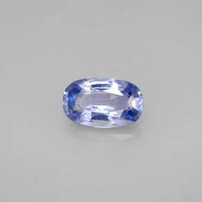 1.57克拉天然蓝宝石，椭圆形切割，8.5×5.3毫米，VS