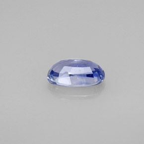 1.57克拉天然蓝宝石，椭圆形切割，8.5×5.3毫米，VS
