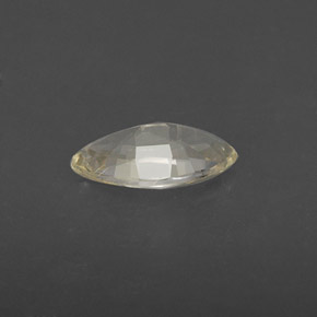 0.60克拉天然黄色蓝宝石，马眼形，7.5×4.1毫米，VS