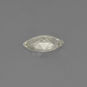 0.40克拉天然绿色蓝宝石，马眼形，6.8×3.8毫米，VVS-VS
